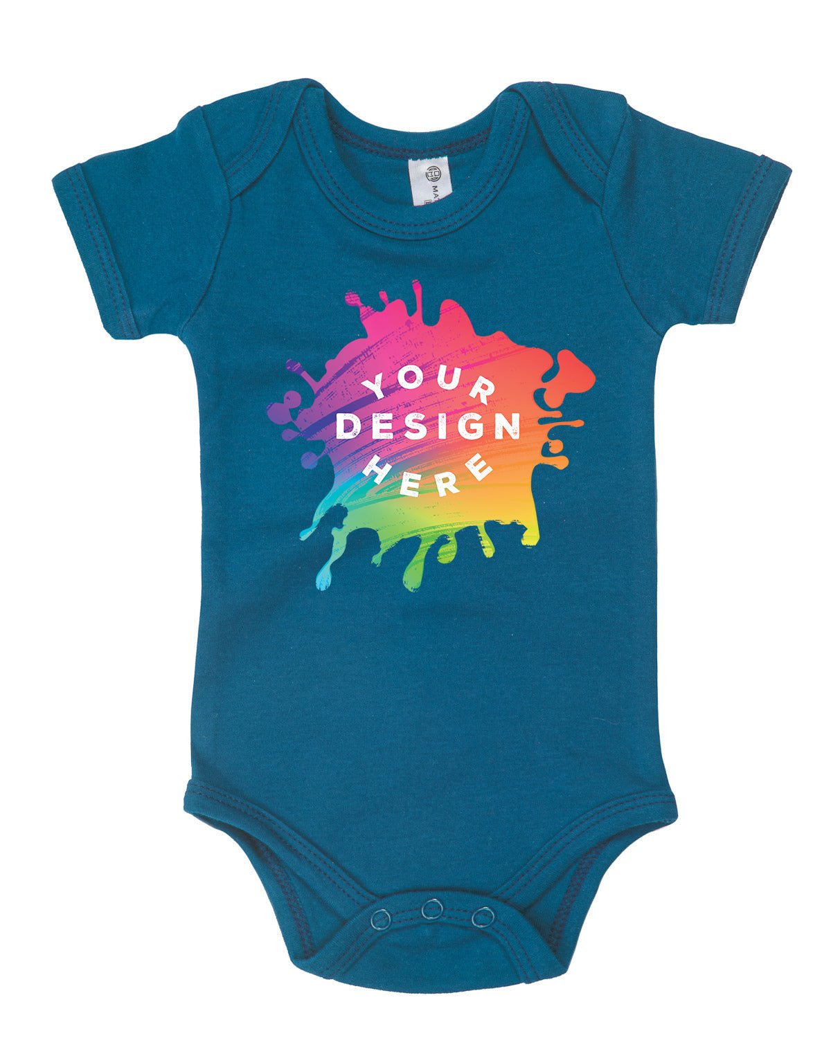 Custom Full Color Printed Cotton Baby Romper - Mato & Hash