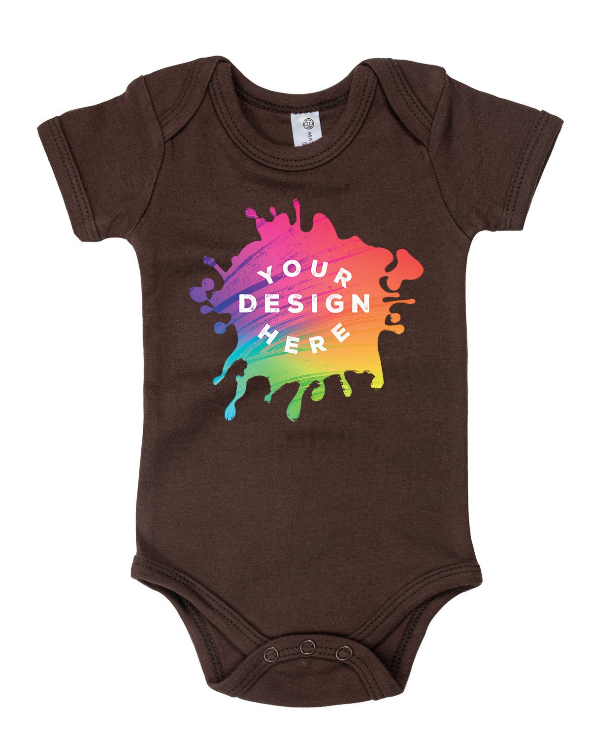 Custom Full Color Printed Cotton Baby Romper - Mato & Hash