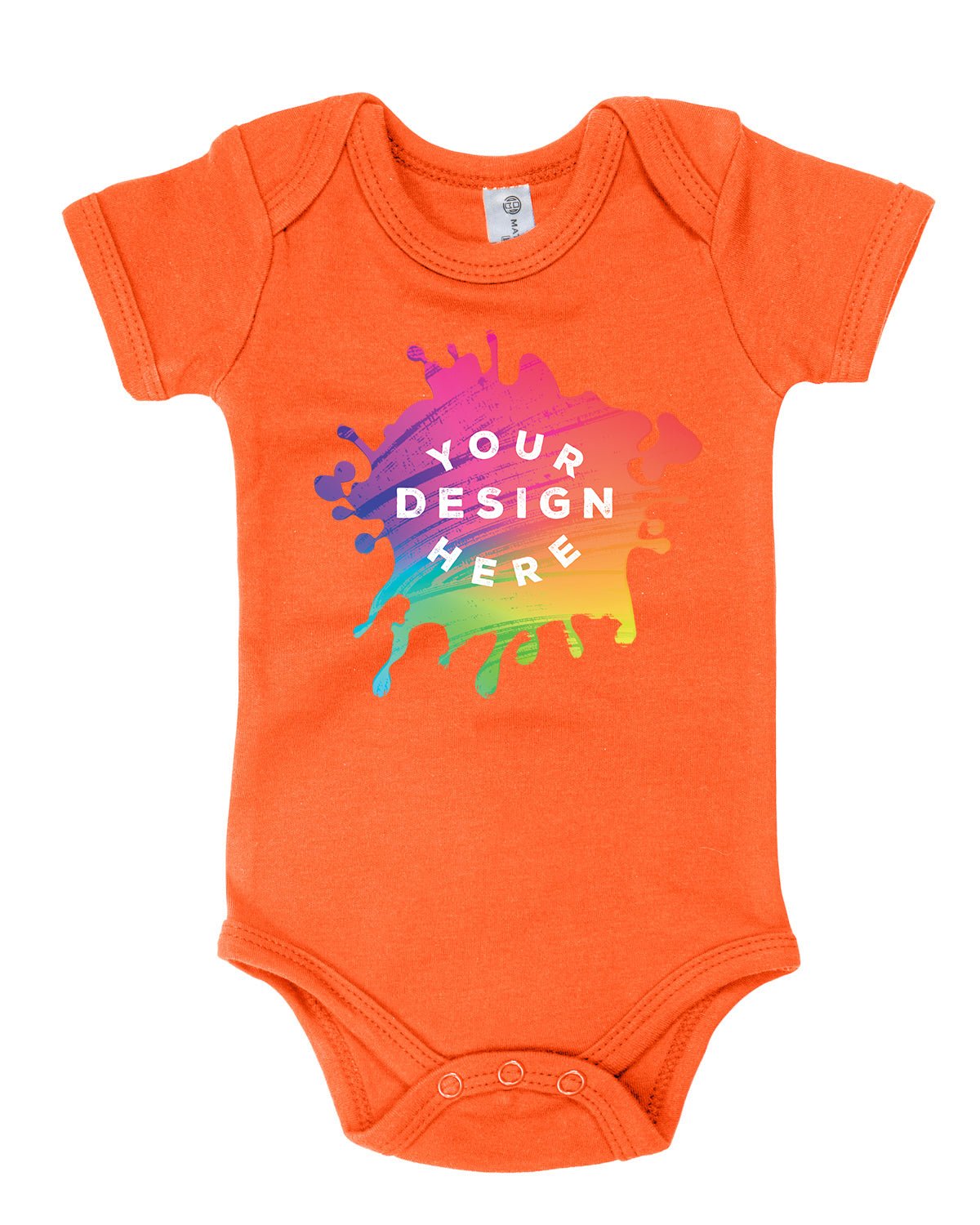 Custom Full Color Printed Cotton Baby Romper - Mato & Hash