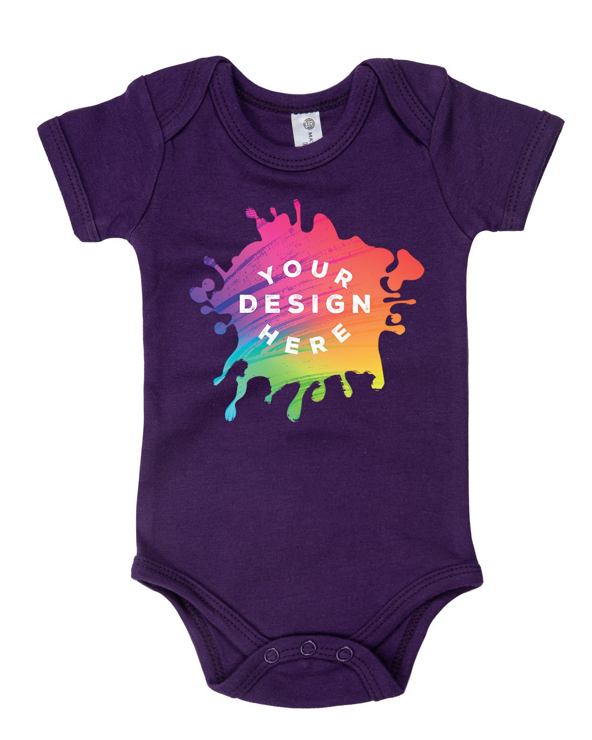 Custom Full Color Printed Cotton Baby Romper - Mato & Hash