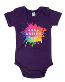 Custom Full Color Printed Cotton Baby Romper - Mato & Hash
