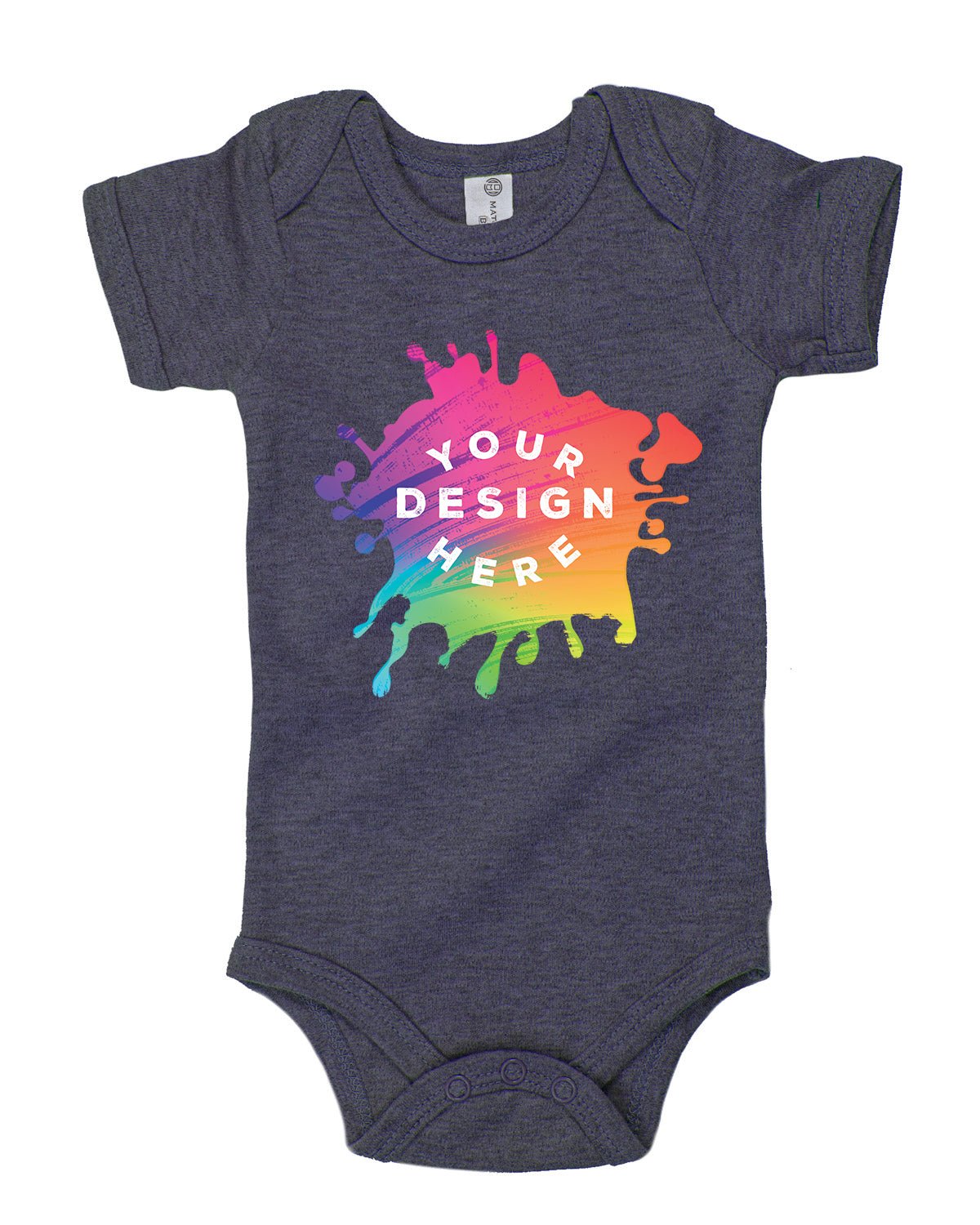 Custom Full Color Printed Cotton Baby Romper - Mato & Hash