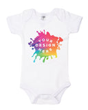 Custom Full Color Printed Cotton Baby Romper - Mato & Hash