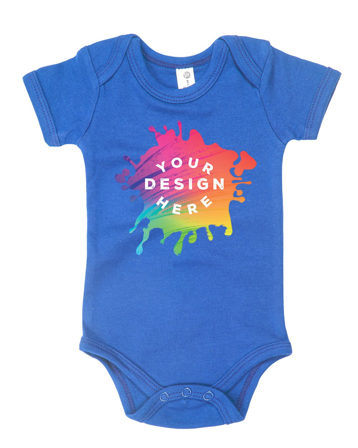 Custom Full Color Printed Cotton Baby Romper - Mato & Hash