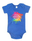 Custom Full Color Printed Cotton Baby Romper - Mato & Hash