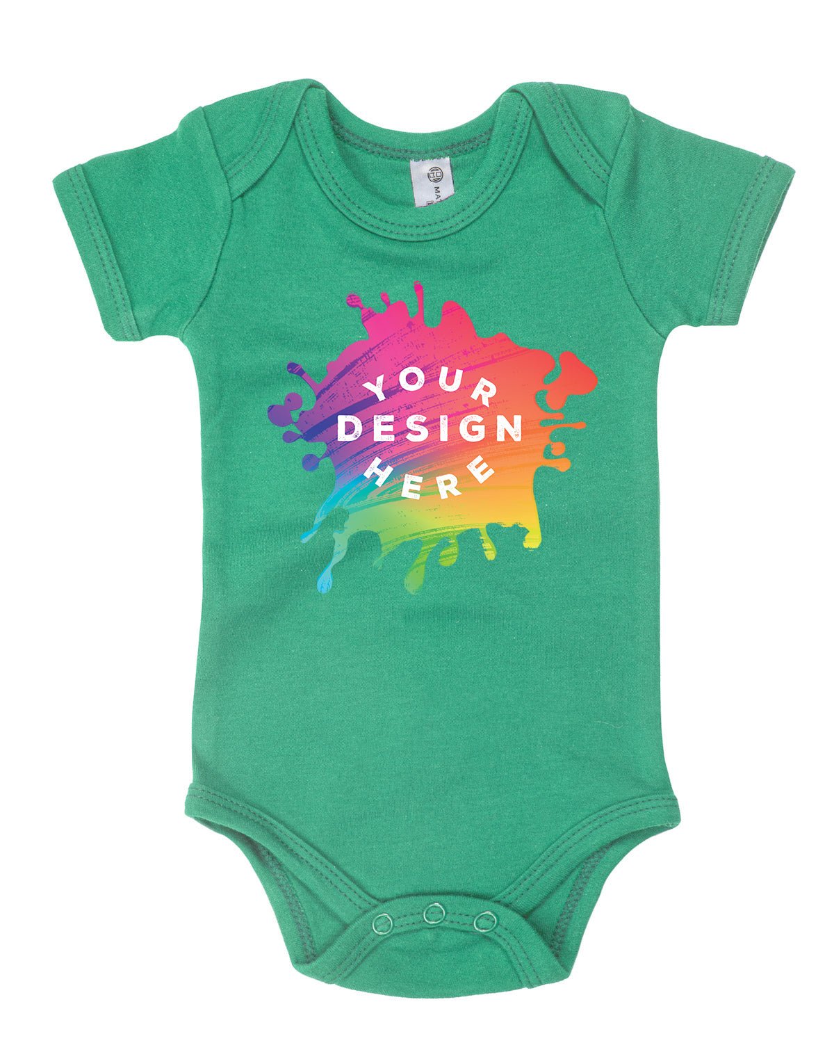 Custom Full Color Printed Cotton Baby Romper - Mato & Hash