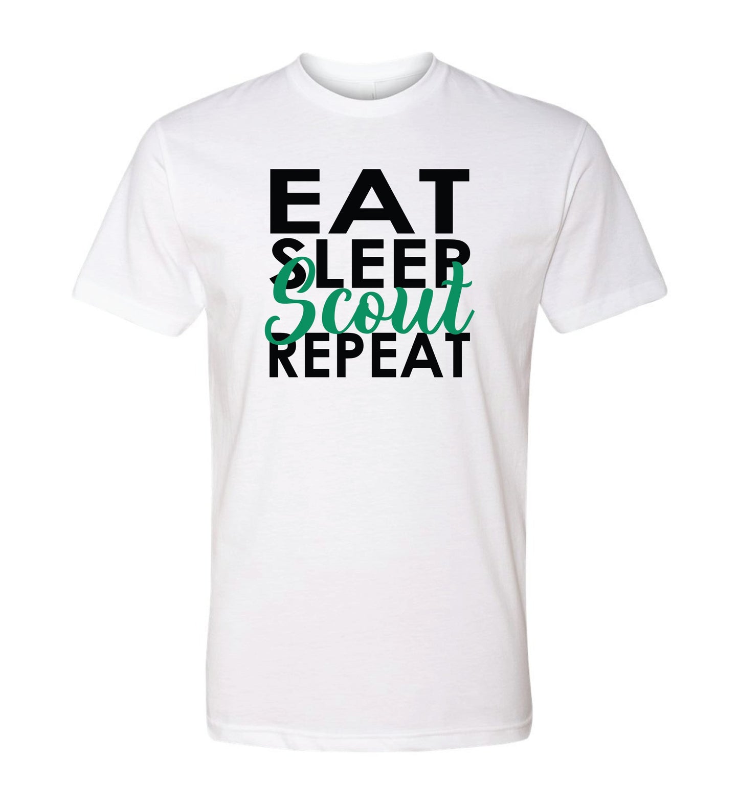 Girl Scout Troop 77713 Eat Sleep Scout Repeat (Shipping, USA) - Mato & Hash