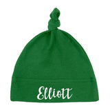 Custom Name Baby Hat w/ Adjustable Top Knot - Mato & Hash