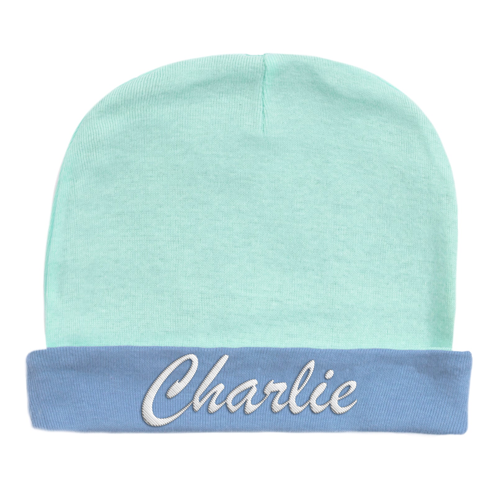 Custom Name Embroidered Baby Hat - Mato & Hash