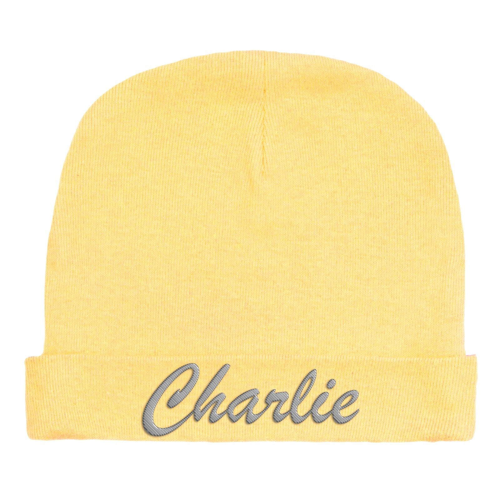 Custom Name Embroidered Baby Hat - Mato & Hash
