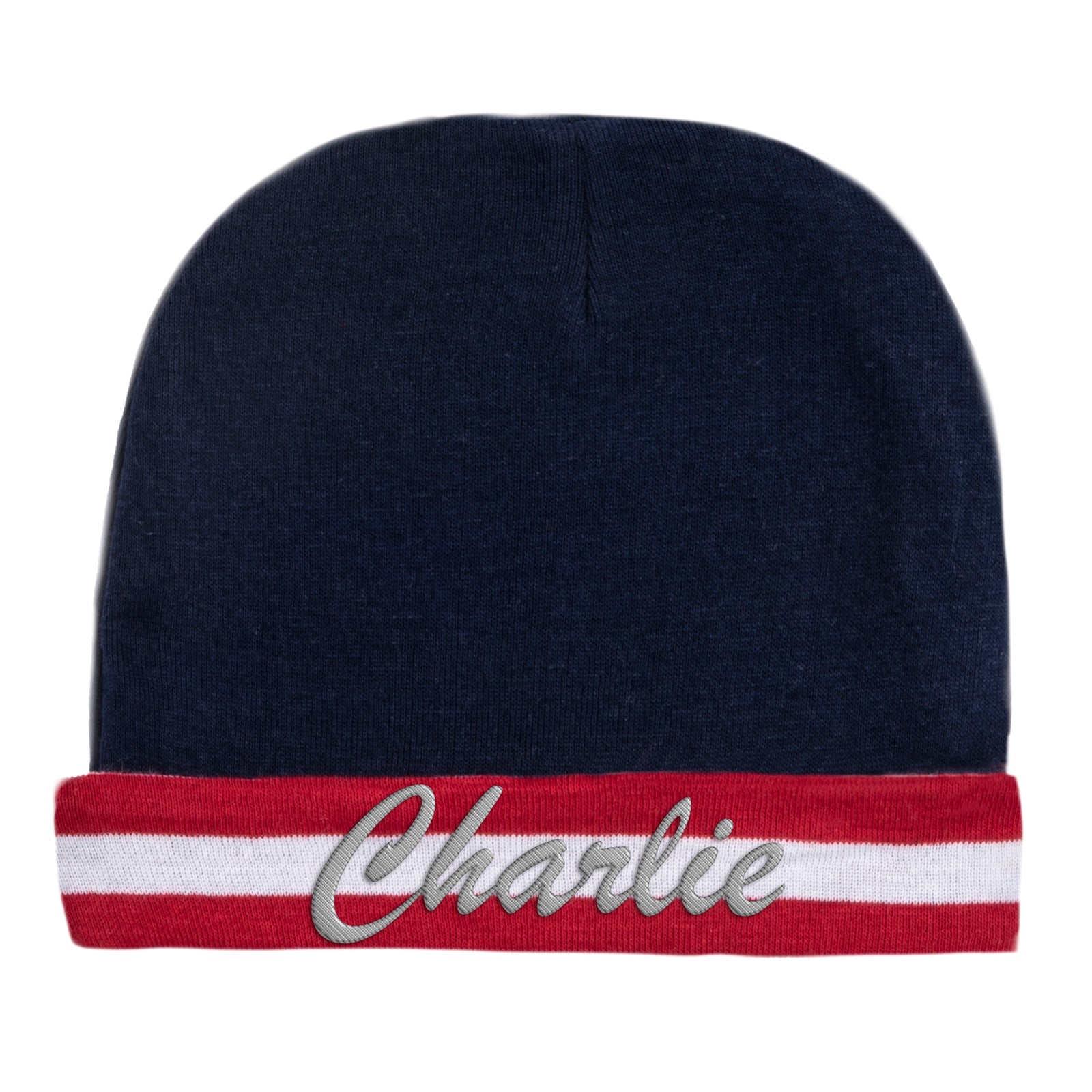 Custom Name Embroidered Baby Hat - Mato & Hash