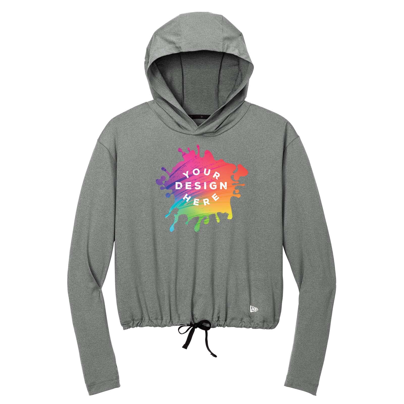 Custom New Era® Ladies Power Long Sleeve Hoodie - Mato & Hash