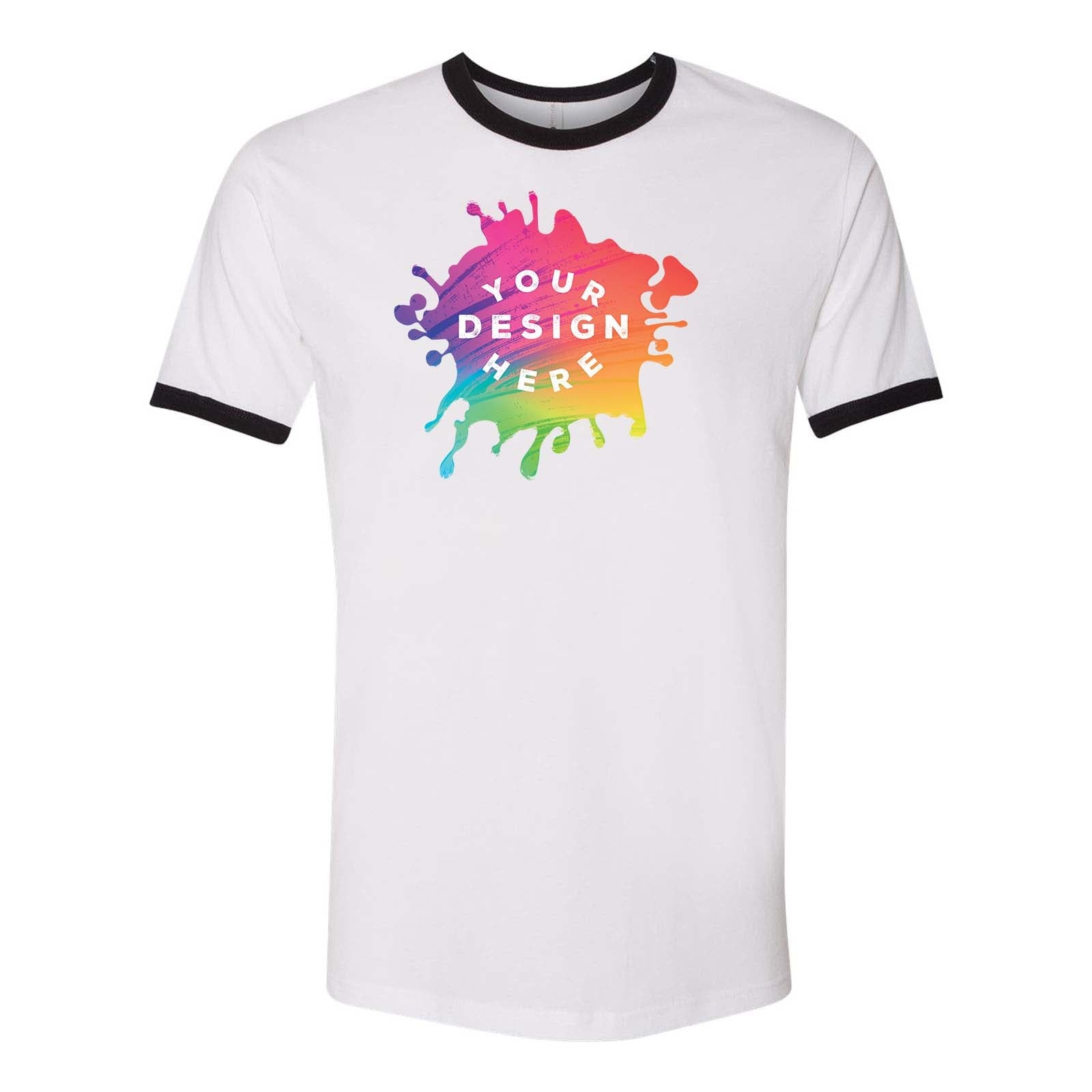 Custom Next Level Apparel Unisex Ringer T-Shirt - Mato & Hash