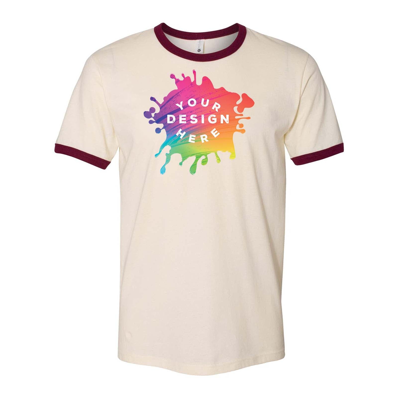 Custom Next Level Apparel Unisex Ringer T-Shirt - Mato & Hash