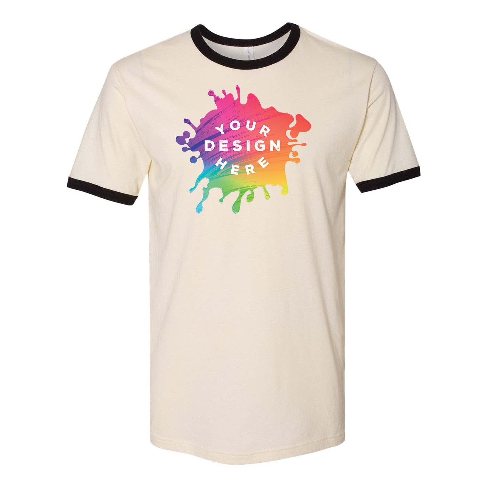 Custom Next Level Apparel Unisex Ringer T-Shirt - Mato & Hash