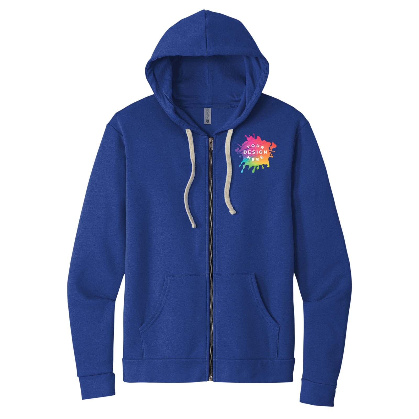 Custom Next Level Apparel® Unisex Santa Cruz Zip Hoodie - Mato & Hash