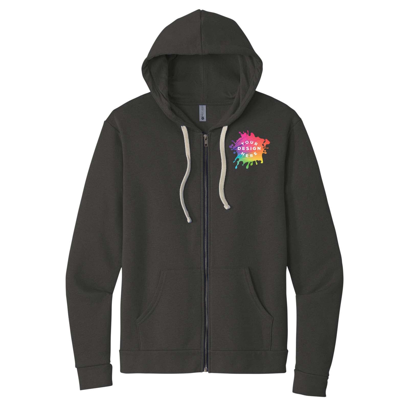 Custom Next Level Apparel® Unisex Santa Cruz Zip Hoodie - Mato & Hash