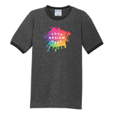Custom Port & Company® Core Cotton Ringer Tee - Mato & Hash