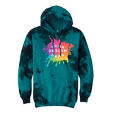 Custom Port & Company® Crystal Tie-Dye Pullover Hoodie - Mato & Hash