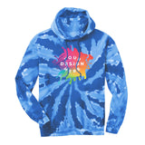 Custom Port & Company® Tie-Dye Pullover Hooded Sweatshirt - Mato & Hash