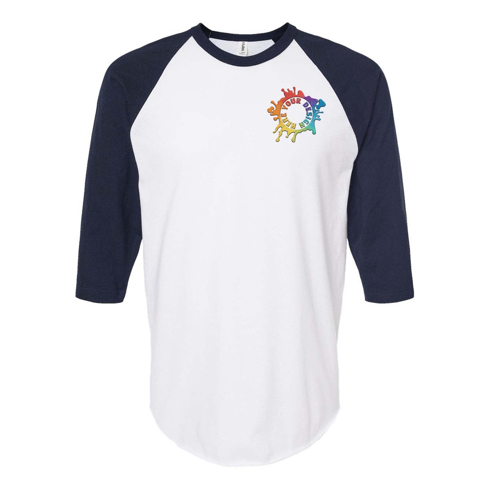 Custom Tultex Unisex Fine Jersey Raglan T-Shirt - Mato & Hash