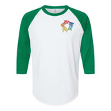 Custom Tultex Unisex Fine Jersey Raglan T-Shirt - Mato & Hash