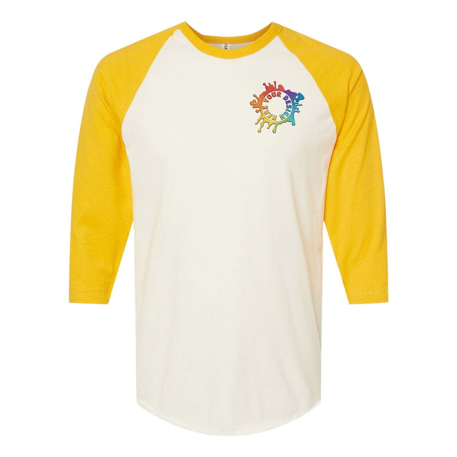 Custom Tultex Unisex Fine Jersey Raglan T-Shirt - Mato & Hash