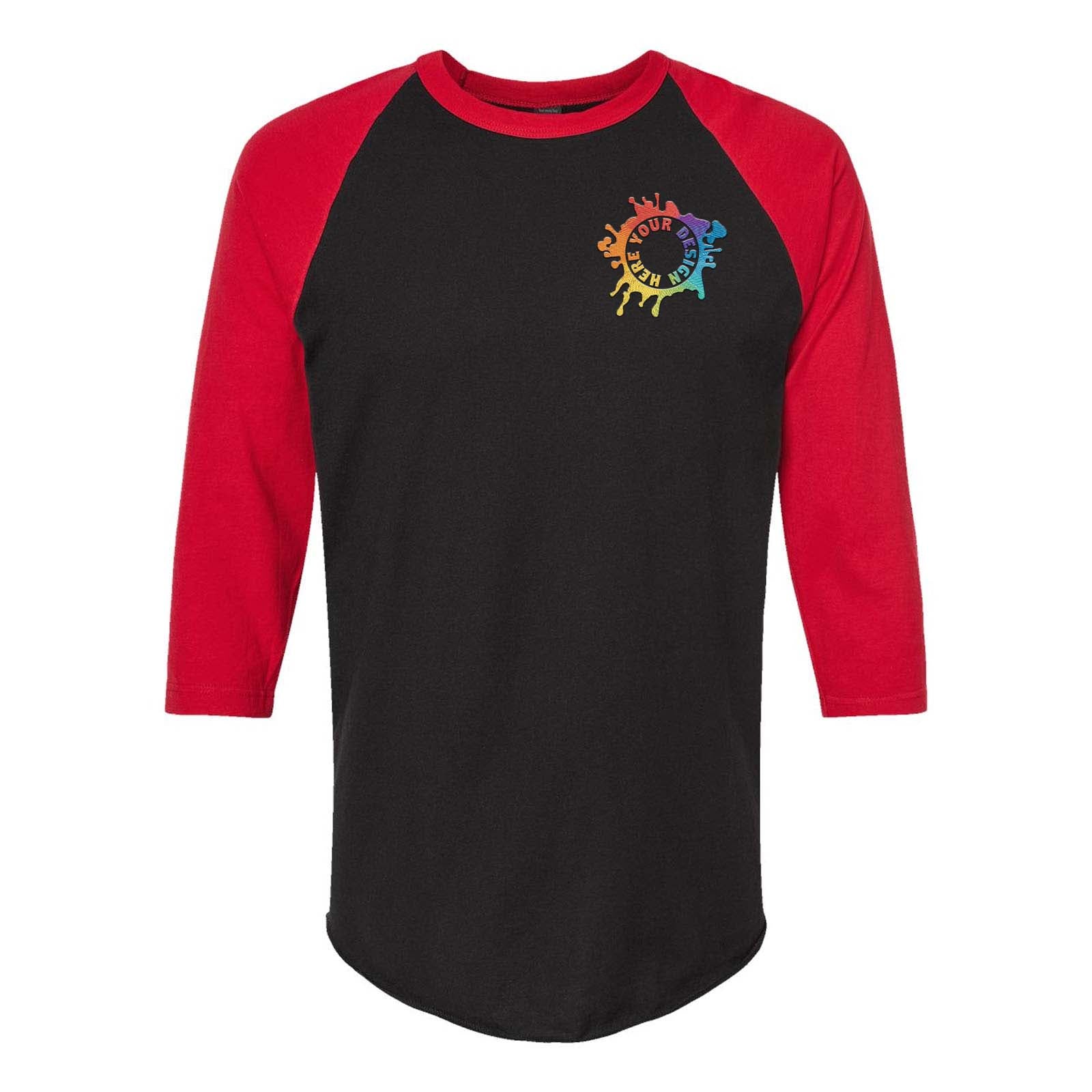 Custom Tultex Unisex Fine Jersey Raglan T-Shirt - Mato & Hash