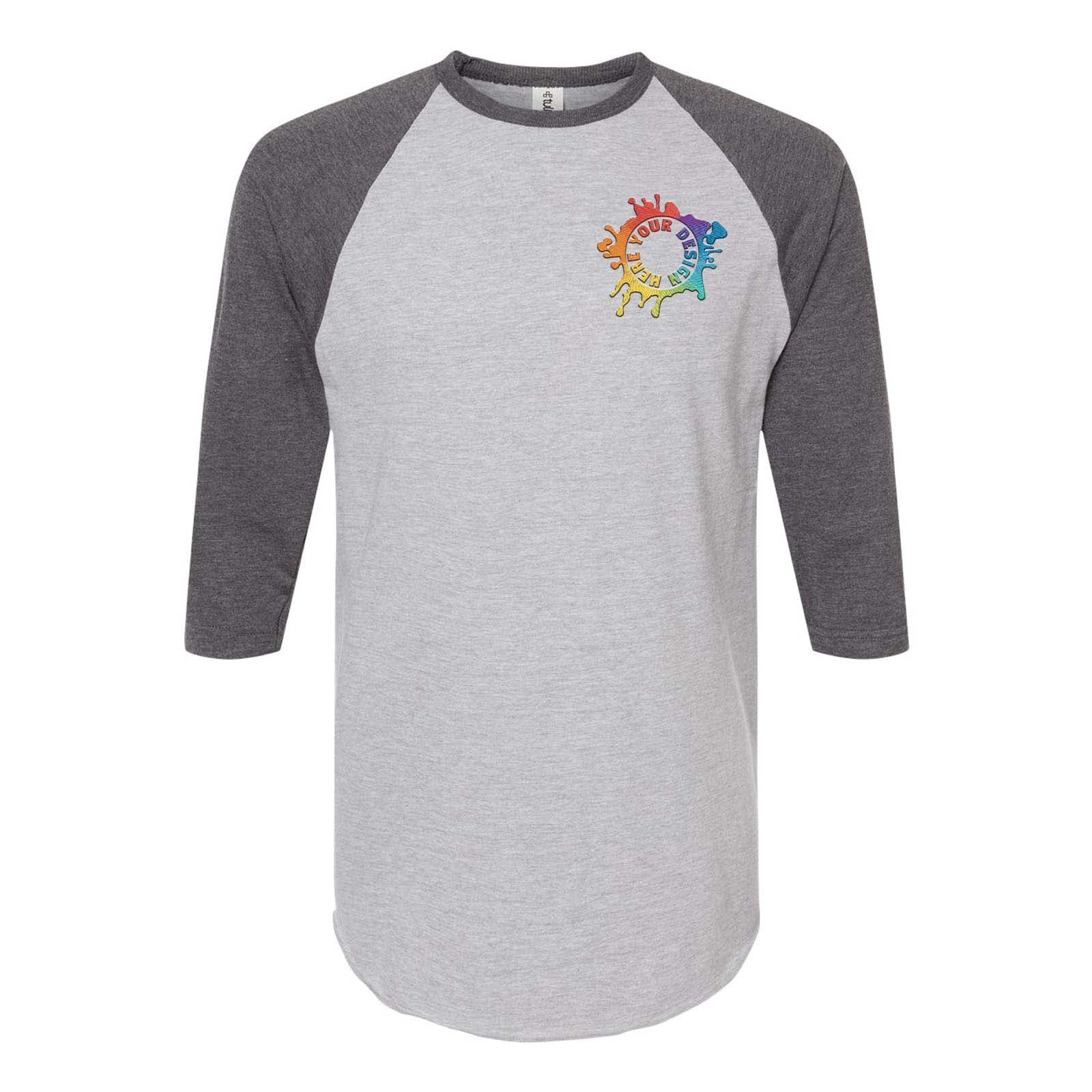 Custom Tultex Unisex Fine Jersey Raglan T-Shirt - Mato & Hash