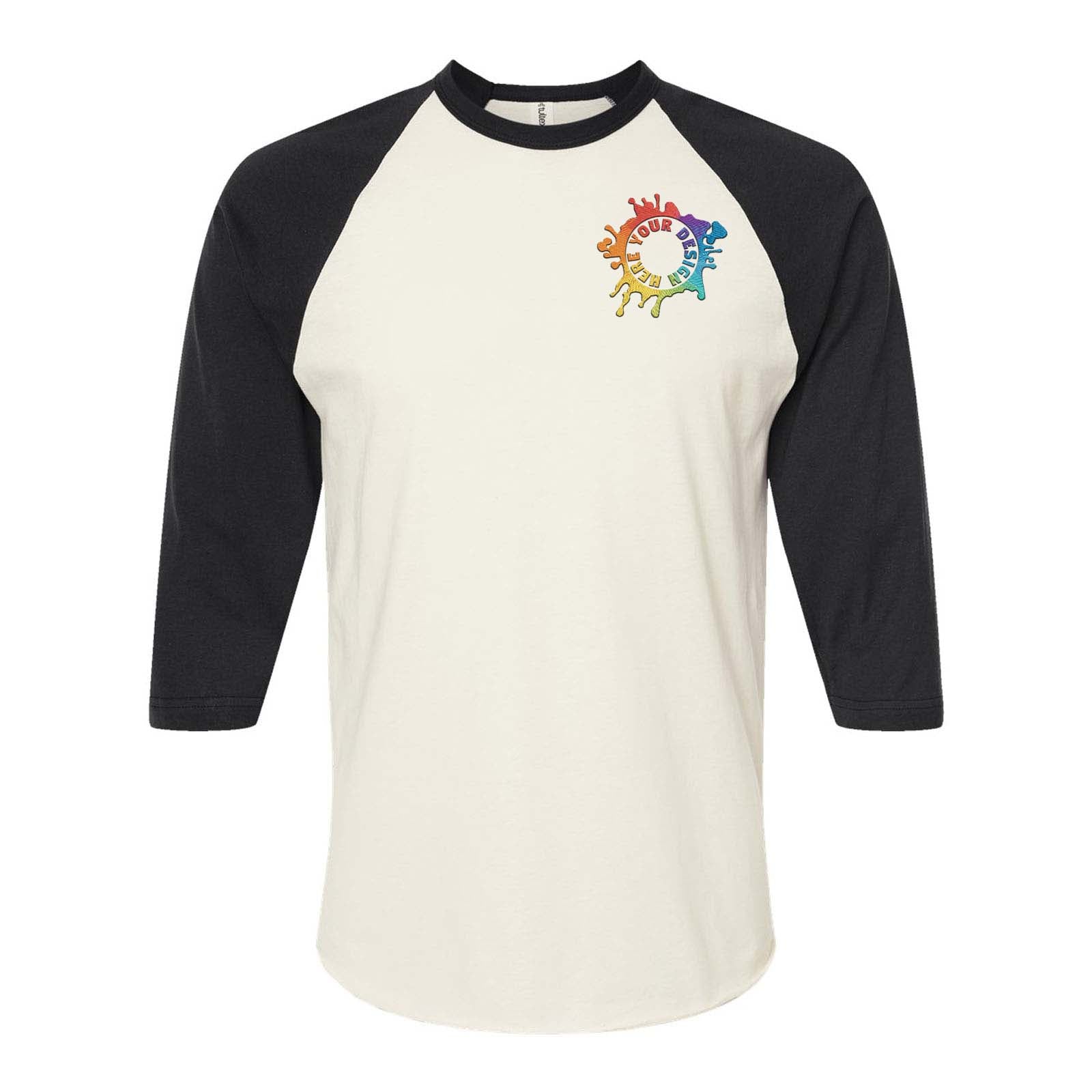 Custom Tultex Unisex Fine Jersey Raglan T-Shirt - Mato & Hash