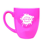 Customized-Lasered Ceramic Bistro Mug 16 oz. - Mato & Hash