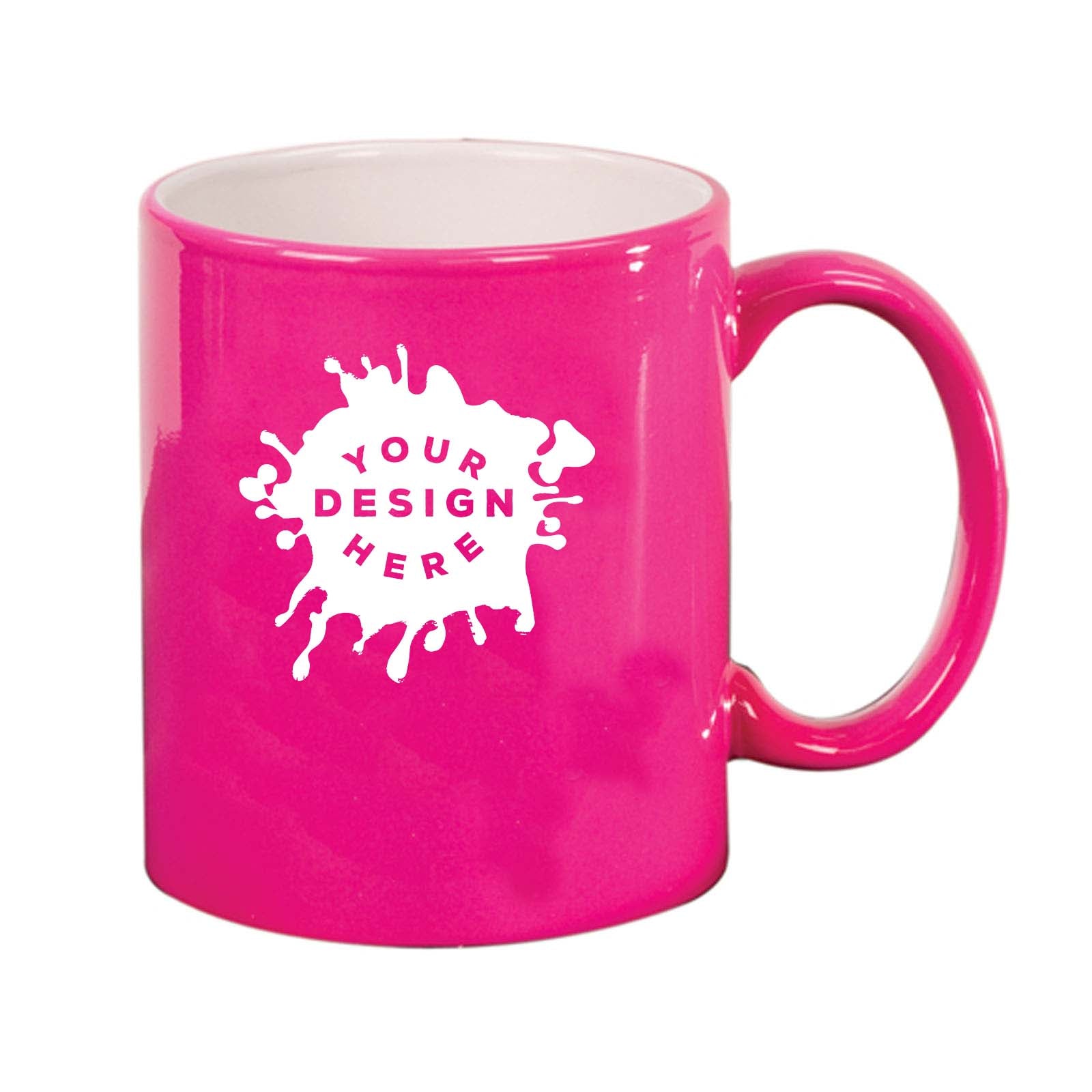 Customized-Lasered Ceramic Round Mug 11 oz. - Mato & Hash