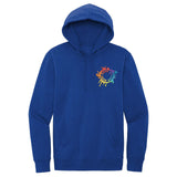 District Men's Cotton/Polyester Fleece Hooded Sweatshirt Embroidery - Mato & Hash