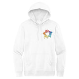 District Men's Cotton/Polyester Fleece Hooded Sweatshirt Embroidery - Mato & Hash
