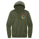 District Men's Cotton/Polyester Fleece Hooded Sweatshirt Embroidery - Mato & Hash