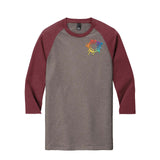 District ® Perfect Tri ® 3/4-Sleeve Raglan Embroidery - Mato & Hash