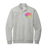 District V.I.T. Men's Cotton/Polyester Fleece 1/4-Zip Sweatshirt - Mato & Hash