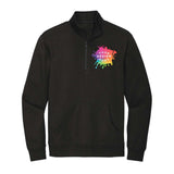 District V.I.T. Men's Cotton/Polyester Fleece 1/4-Zip Sweatshirt