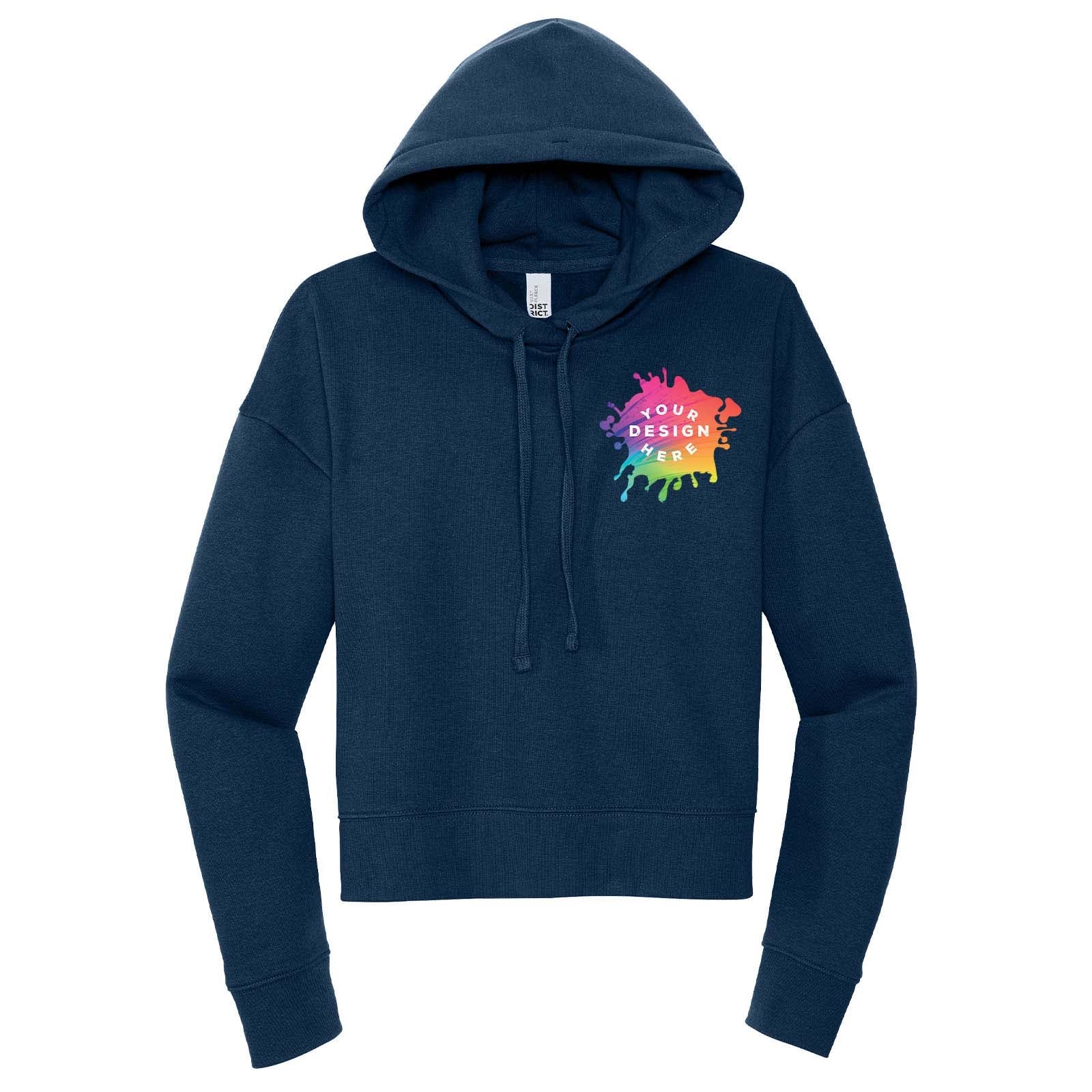 District V.I.T. Women's Cotton/Polyester Fleece Hooded Sweatshirt - Mato & Hash