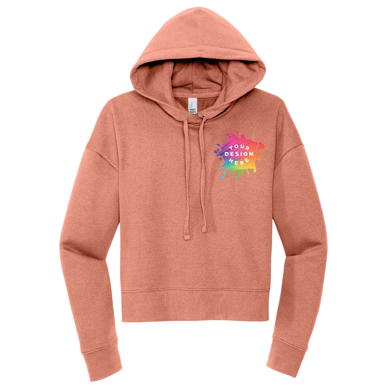 District V.I.T. Women's Cotton/Polyester Fleece Hooded Sweatshirt - Mato & Hash