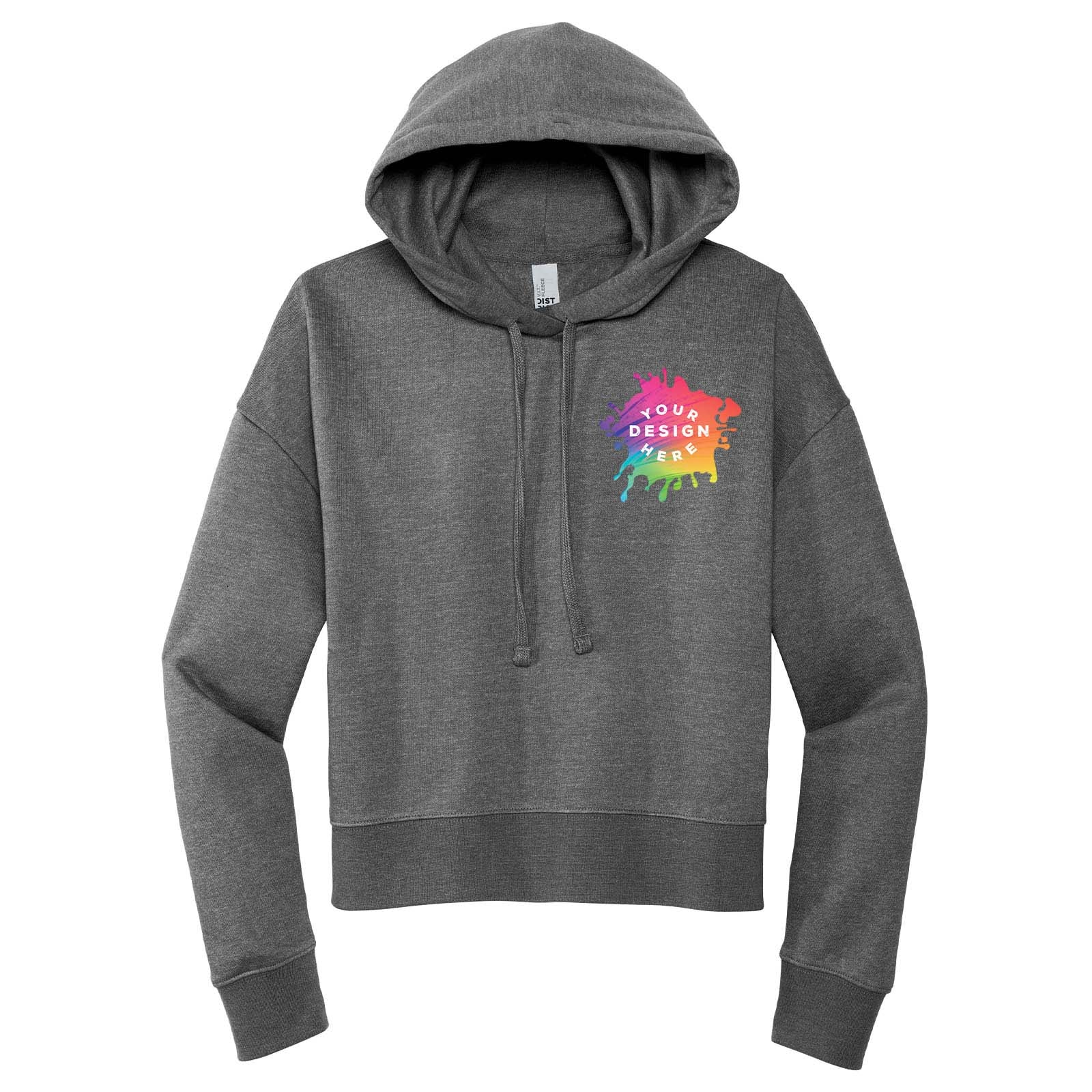 District V.I.T. Women's Cotton/Polyester Fleece Hooded Sweatshirt - Mato & Hash