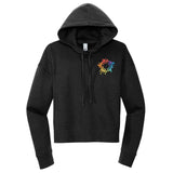 District V.I.T. Women's Cotton/Polyester Fleece Hooded Sweatshirt Embroidery - Mato & Hash