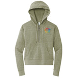 District® Women’s Perfect Tri® Fleece 1/2-Zip Pullover Embroidered - Mato & Hash
