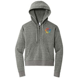 District® Women’s Perfect Tri® Fleece 1/2-Zip Pullover Embroidered - Mato & Hash