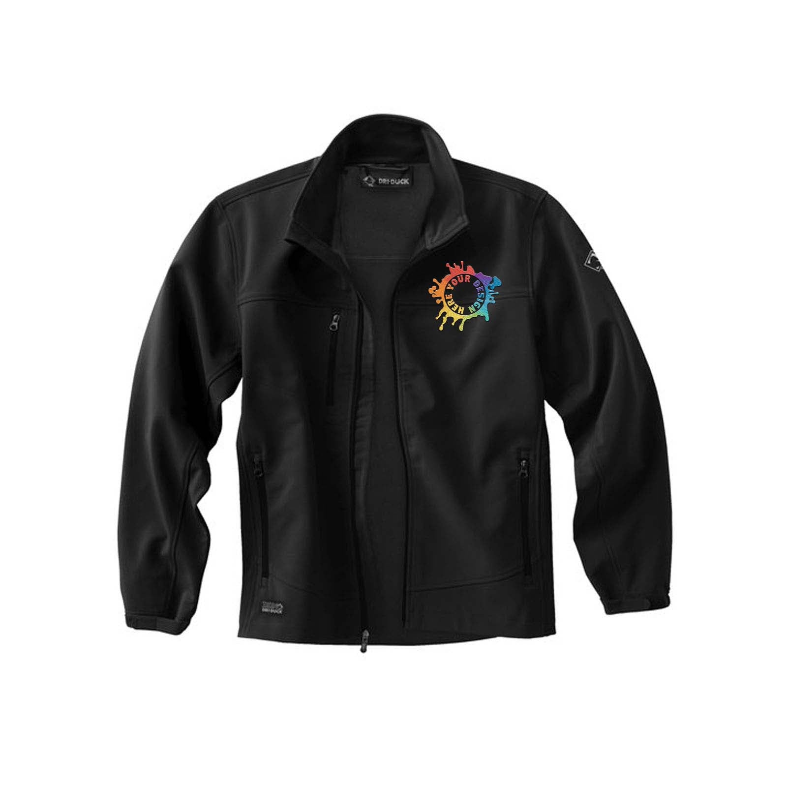 Dri Duck Men's Water-Resistant Soft Shell Motion Jacket Embroidery - Mato & Hash