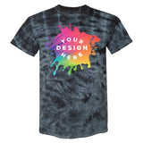 Dyenomite 100% Cotton Unisex Crystal Tie-Dye T-Shirt