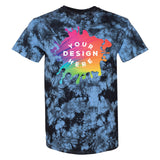 Dyenomite 100% Cotton Unisex Crystal Tie-Dye T-Shirt - Mato & Hash
