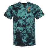 Dyenomite 100% Cotton Unisex Crystal Tie-Dye T-Shirt Embroidery - Mato & Hash