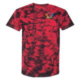 Dyenomite 100% Cotton Unisex Crystal Tie-Dye T-Shirt Embroidery - Mato & Hash