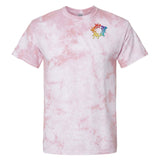 Dyenomite 100% Cotton Unisex Crystal Tie-Dye T-Shirt Embroidery - Mato & Hash
